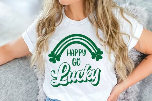 Download Happy Go Lucky SVG PNG, Lucky Shirt Svg - Lucky Collection