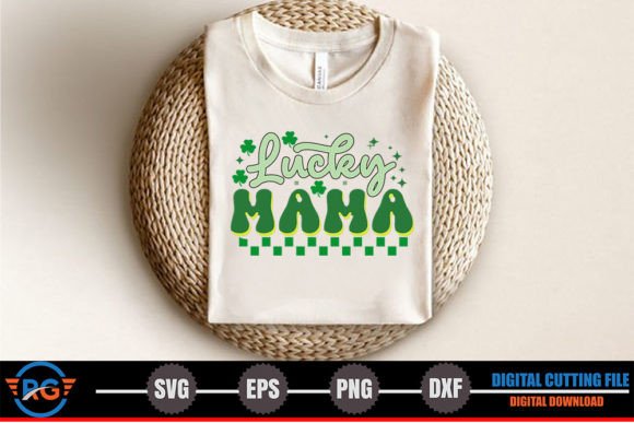 Download Lucky Mama – St.Patrick's Day Retro SVG - Lucky Collection
