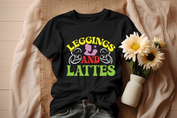 Download Leggings and Lattes Retro Design - Premium Bundle