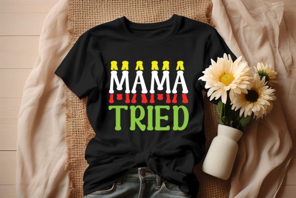 Download Mama Tried Retro Design - Premium Resources
