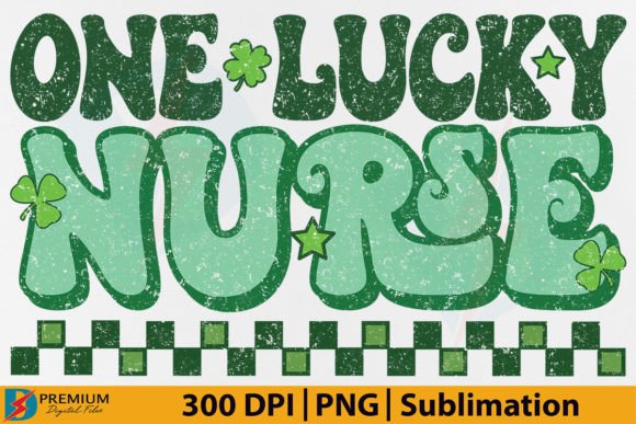 Download One Lucky Nurse, Retro St Patrick's Day - Lucky Collection